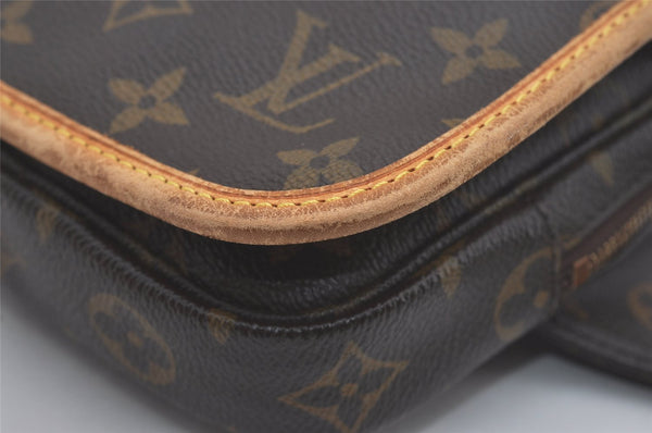 Authentic Louis Vuitton Monogram Bosphore Waist Cross Body Bag M40108 LV 8305I