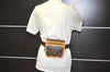 Authentic Louis Vuitton Monogram Bosphore Waist Cross Body Bag M40108 LV 8305I