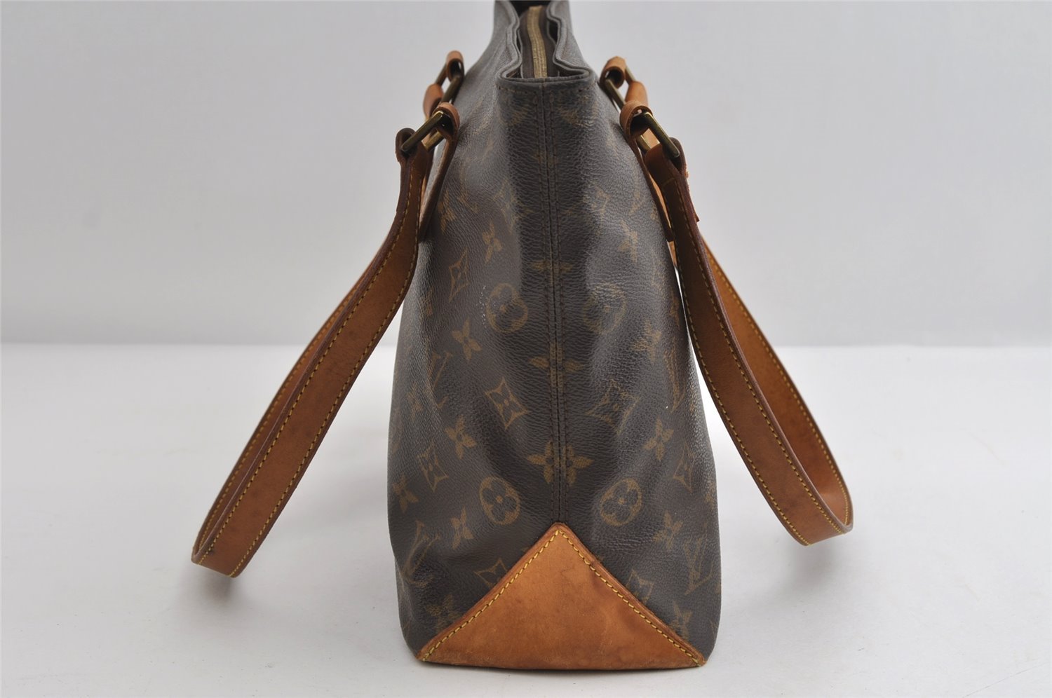 Authentic Louis Vuitton Monogram Cabas Piano Shoulder Tote Bag M51148 LV 8306I