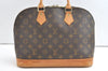 Authentic Louis Vuitton Monogram Alma Hand Bag Purse M51130 LV 8306J