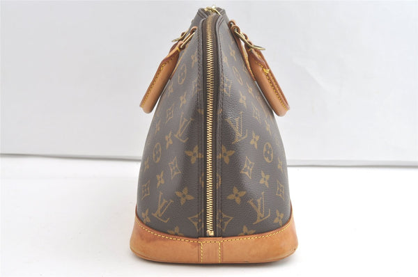 Authentic Louis Vuitton Monogram Alma Hand Bag Purse M51130 LV 8306J