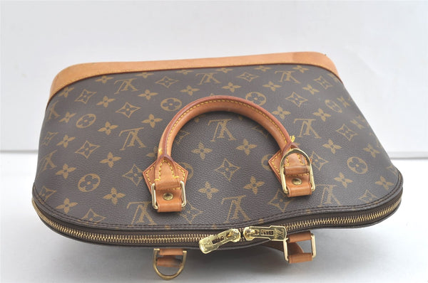 Authentic Louis Vuitton Monogram Alma Hand Bag Purse M51130 LV 8306J