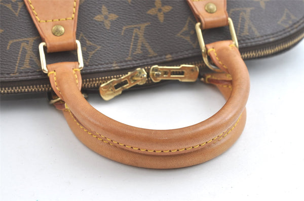 Authentic Louis Vuitton Monogram Alma Hand Bag Purse M51130 LV 8306J