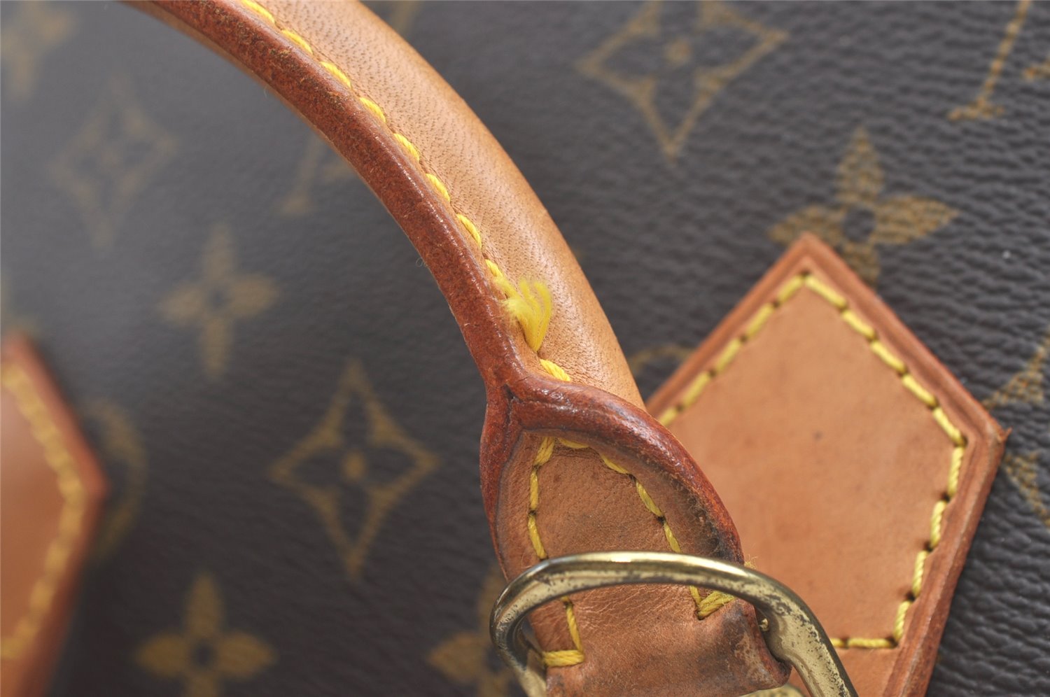 Authentic Louis Vuitton Monogram Alma Hand Bag Purse M51130 LV 8306J