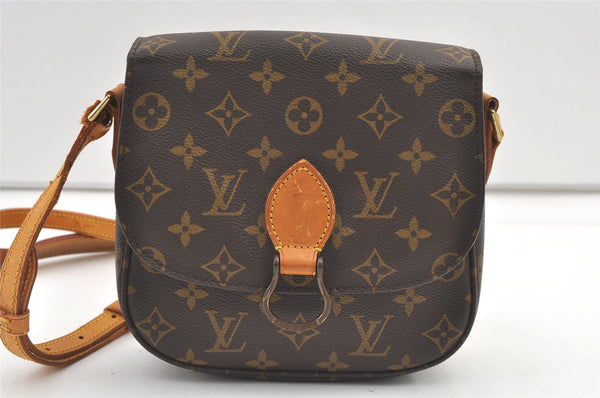 Authentic Louis Vuitton Monogram Saint Cloud MM M51243 Shoulder Cross Bag 8308J