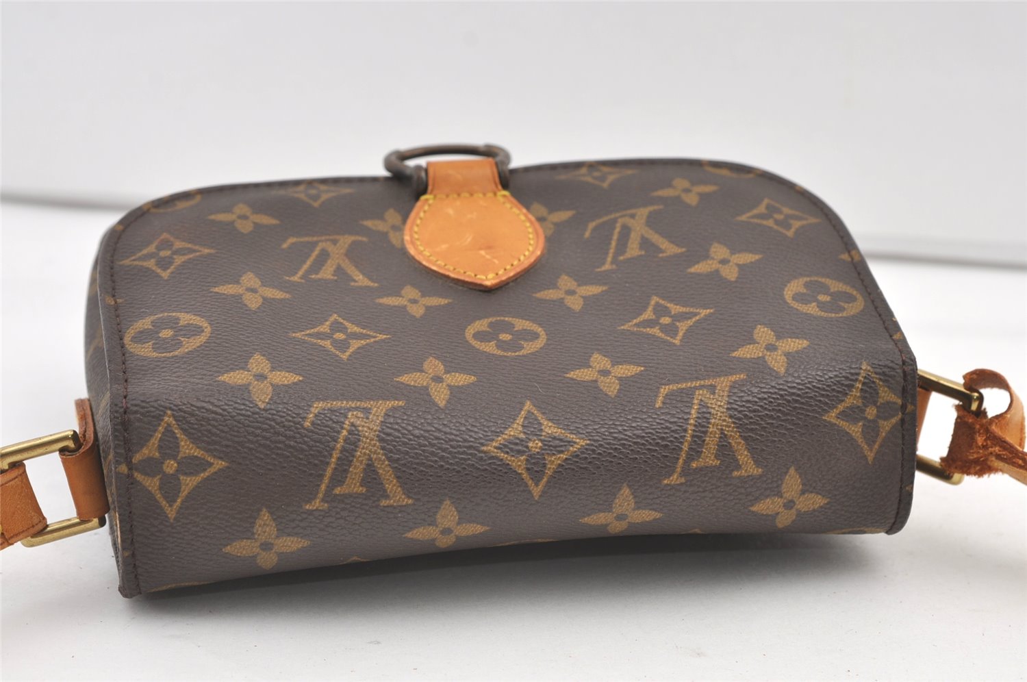 Authentic Louis Vuitton Monogram Saint Cloud MM M51243 Shoulder Cross Bag 8308J