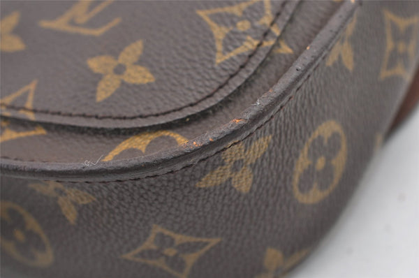 Authentic Louis Vuitton Monogram Saint Cloud MM M51243 Shoulder Cross Bag 8308J