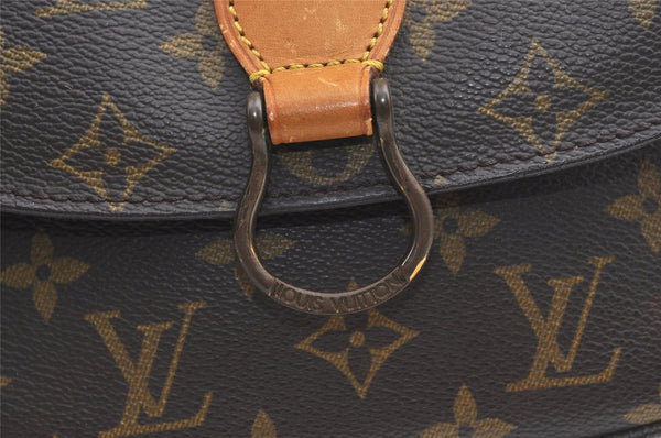Authentic Louis Vuitton Monogram Saint Cloud MM M51243 Shoulder Cross Bag 8308J