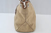 Authentic BURBERRY BLUE LABEL Shoulder Tote Bag Canvas Leather Beige 8309I