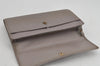 Auth Louis Vuitton Epi Pochette Porte Monnaie Credit Wallet M6357B Gray 8312J