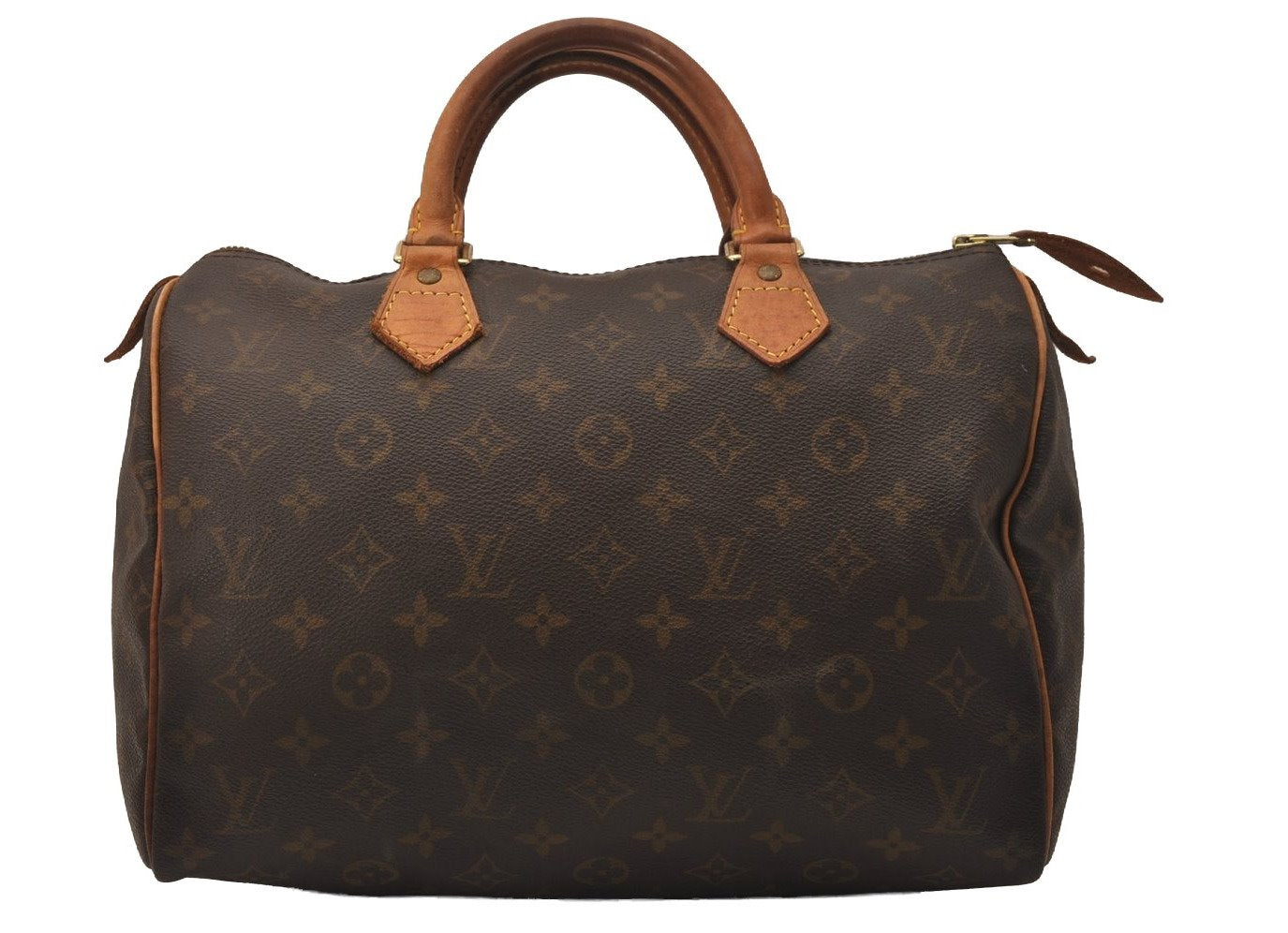 Authentic Louis Vuitton Monogram Speedy 30 Hand Boston Bag M41526 LV 8313J