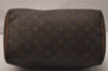 Authentic Louis Vuitton Monogram Speedy 30 Hand Boston Bag M41526 LV 8313J