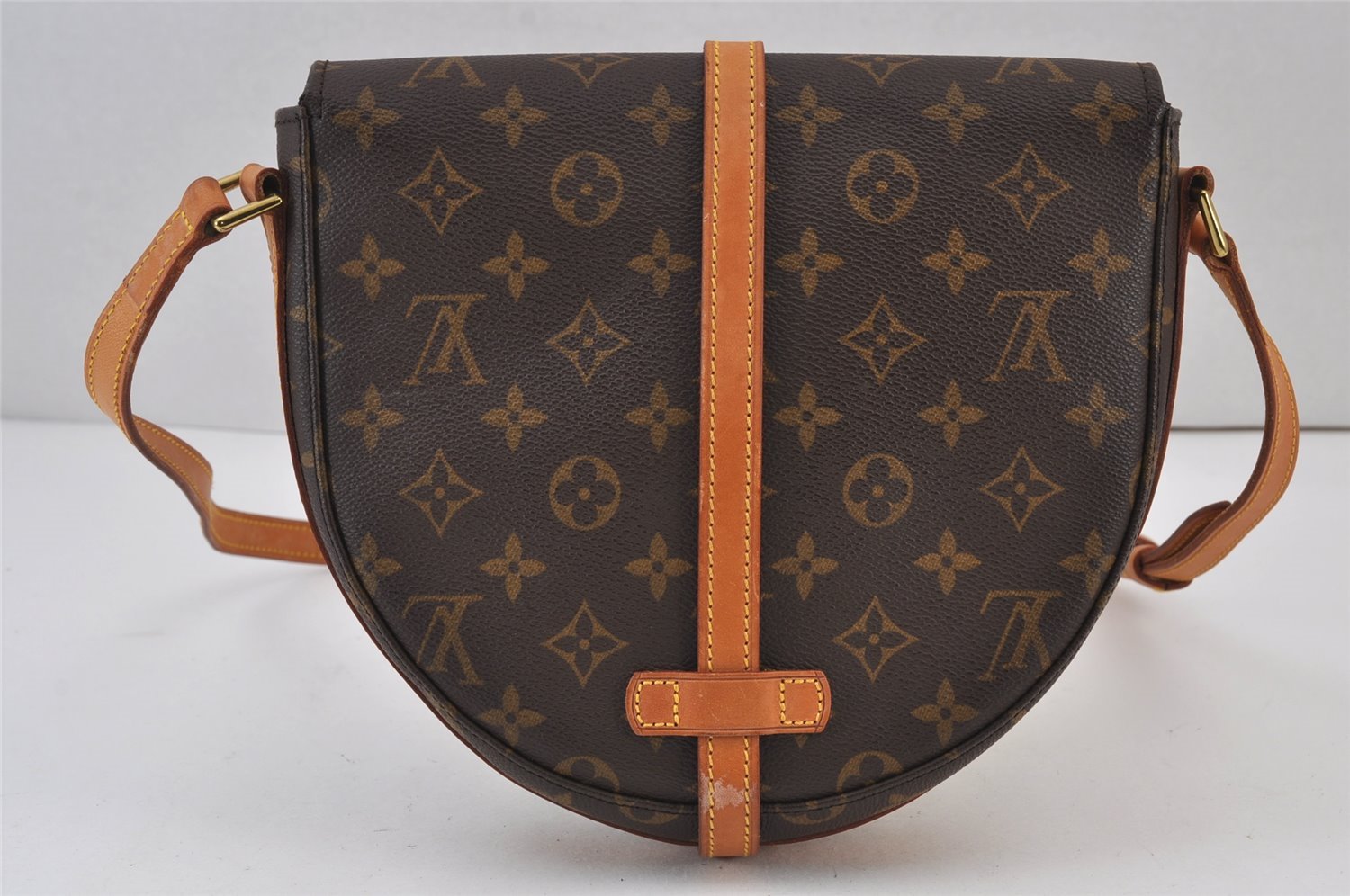 Authentic Louis Vuitton Monogram Chantilly MM Shoulder Cross Bag M51233 LV 8314J