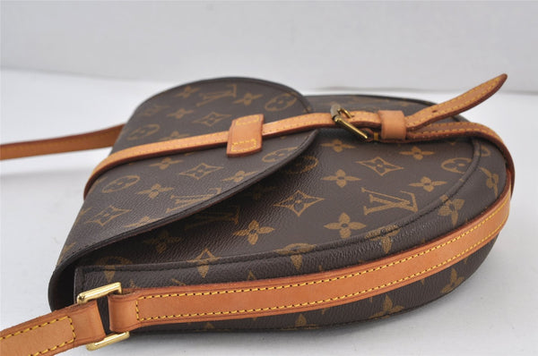 Authentic Louis Vuitton Monogram Chantilly MM Shoulder Cross Bag M51233 LV 8314J