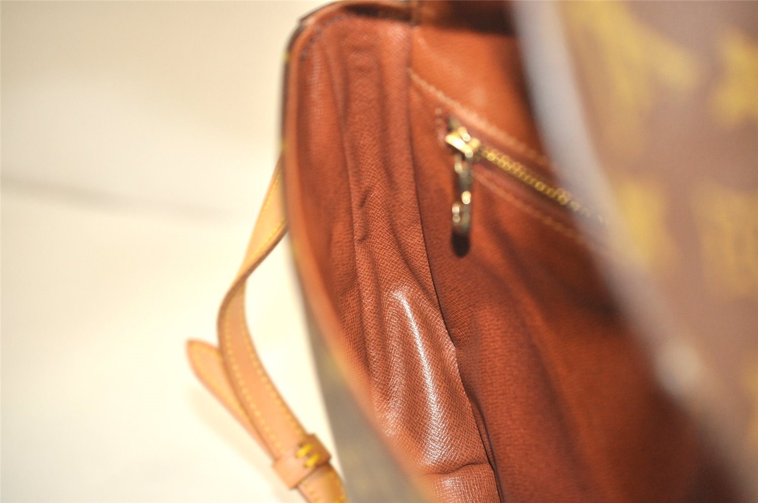 Authentic Louis Vuitton Monogram Chantilly MM Shoulder Cross Bag M51233 LV 8314J