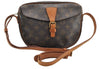 Authentic Louis Vuitton Monogram Jeune Fille MM M51226 Shoulder Cross Bag 8315I