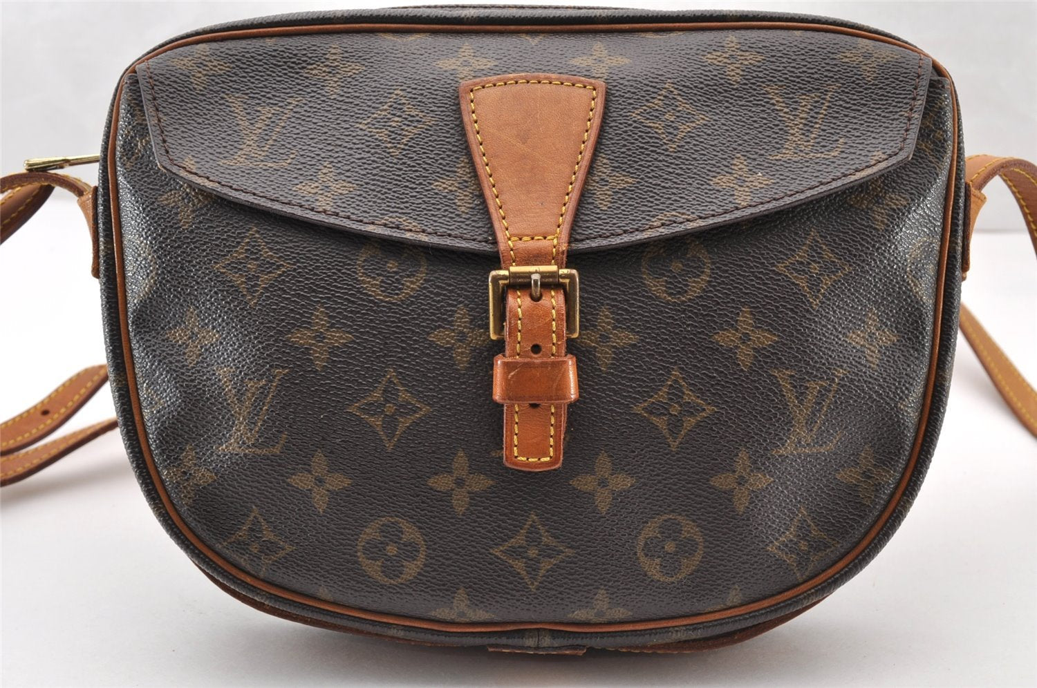 Authentic Louis Vuitton Monogram Jeune Fille MM M51226 Shoulder Cross Bag 8315I