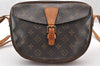 Authentic Louis Vuitton Monogram Jeune Fille MM M51226 Shoulder Cross Bag 8315I
