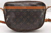 Authentic Louis Vuitton Monogram Jeune Fille MM M51226 Shoulder Cross Bag 8315I