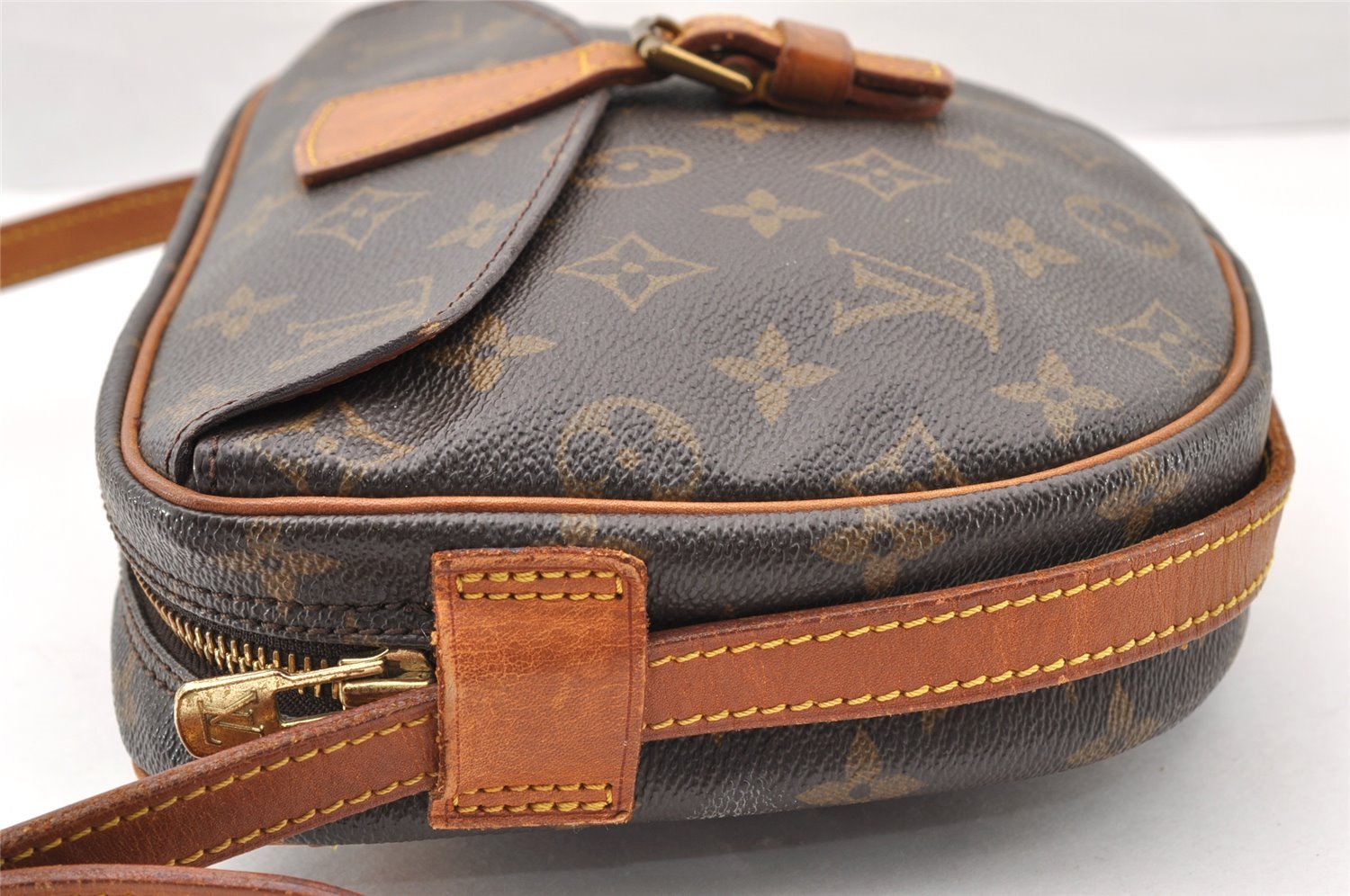 Authentic Louis Vuitton Monogram Jeune Fille MM M51226 Shoulder Cross Bag 8315I