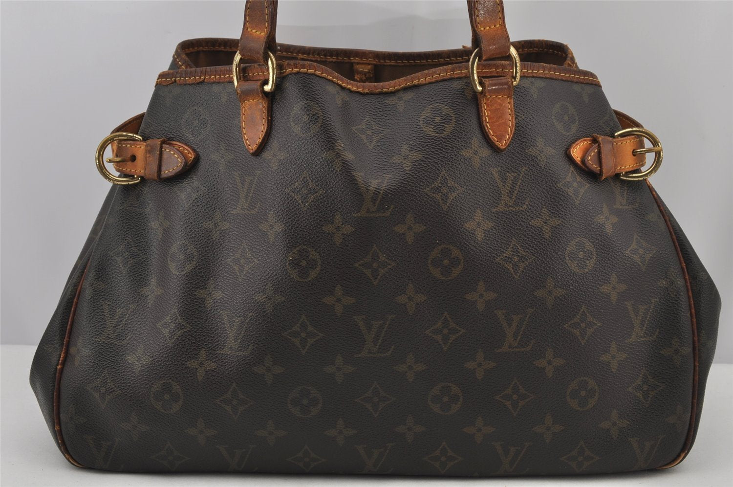 Auth Louis Vuitton Monogram Batignolles Horizontal Tote Bag M51154 Junk 8315J