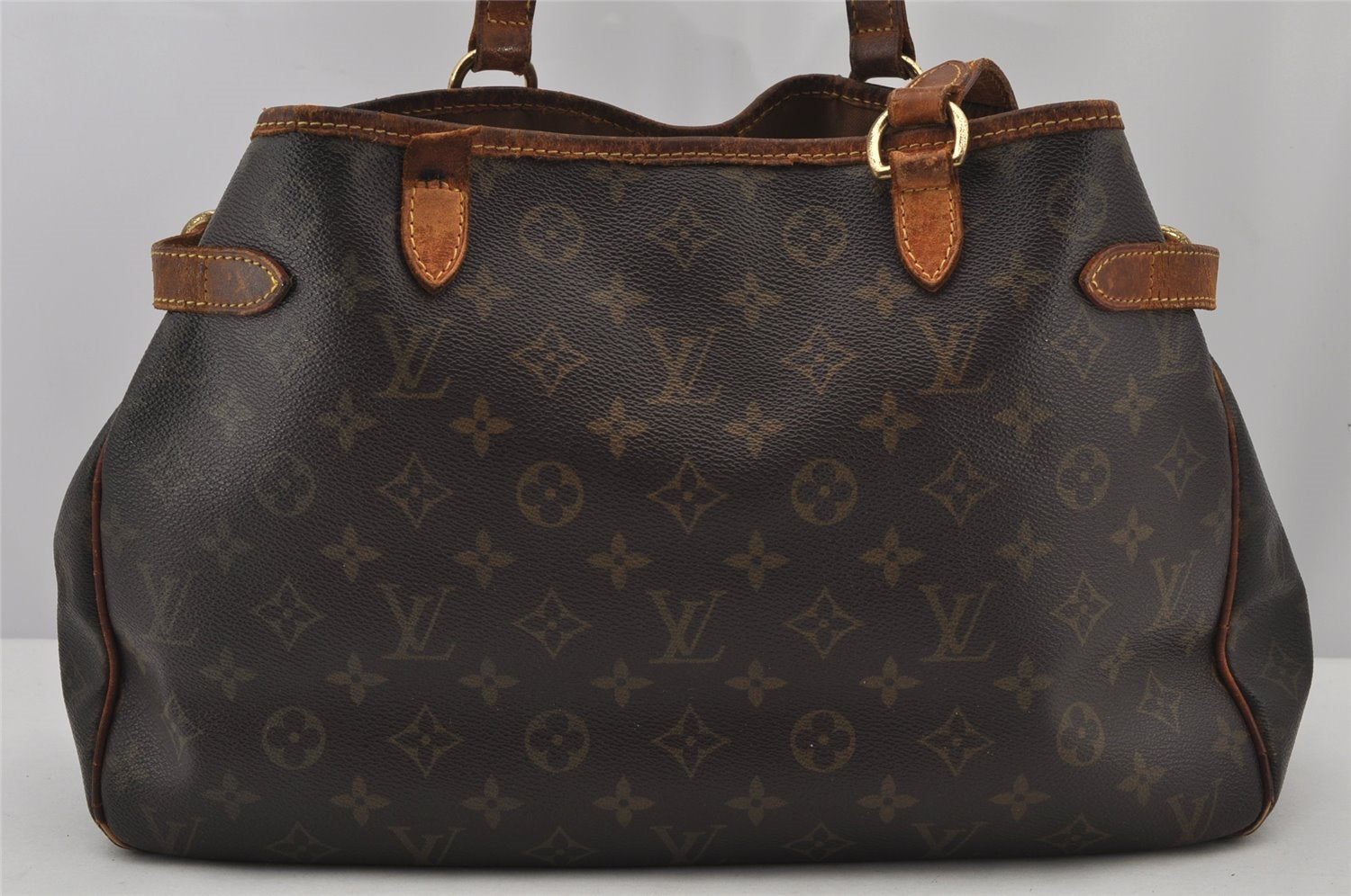 Auth Louis Vuitton Monogram Batignolles Horizontal Tote Bag M51154 Junk 8315J