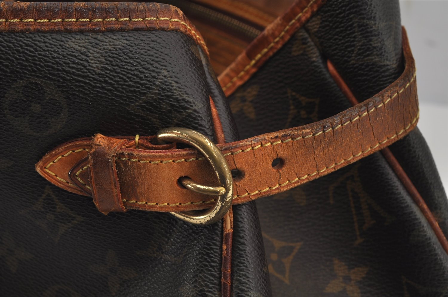 Auth Louis Vuitton Monogram Batignolles Horizontal Tote Bag M51154 Junk 8315J