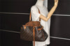 Auth Louis Vuitton Monogram Batignolles Horizontal Tote Bag M51154 Junk 8315J