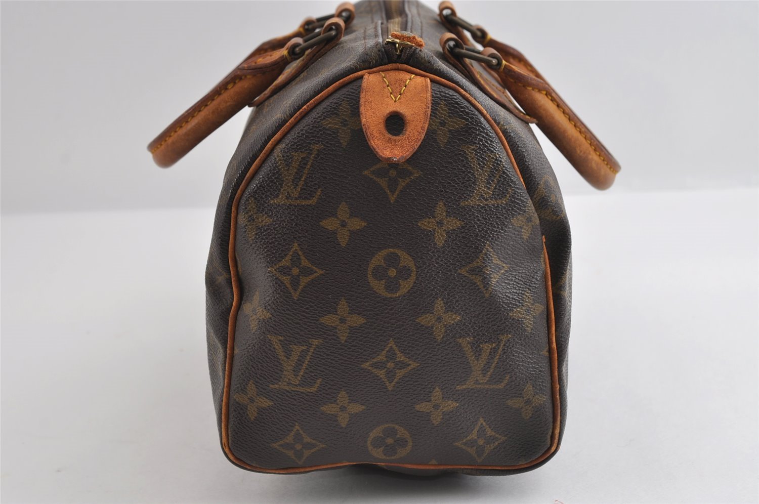Authentic Louis Vuitton Monogram Speedy 25 Boston Hand Bag M41528 LV 8316I