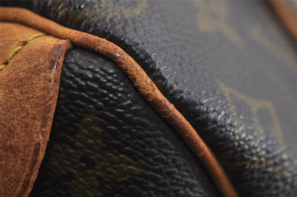 Authentic Louis Vuitton Monogram Speedy 25 Boston Hand Bag M41528 LV 8316I