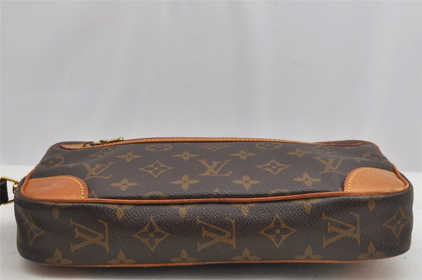 Authentic Louis Vuitton Monogram Marly Dragonne GM M51825 Clutch Hand Bag 8317I