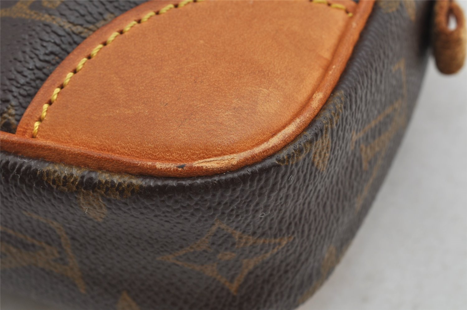 Authentic Louis Vuitton Monogram Marly Dragonne GM M51825 Clutch Hand Bag 8317I