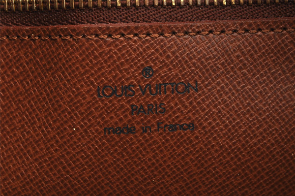 Authentic Louis Vuitton Monogram Marly Dragonne GM M51825 Clutch Hand Bag 8317I