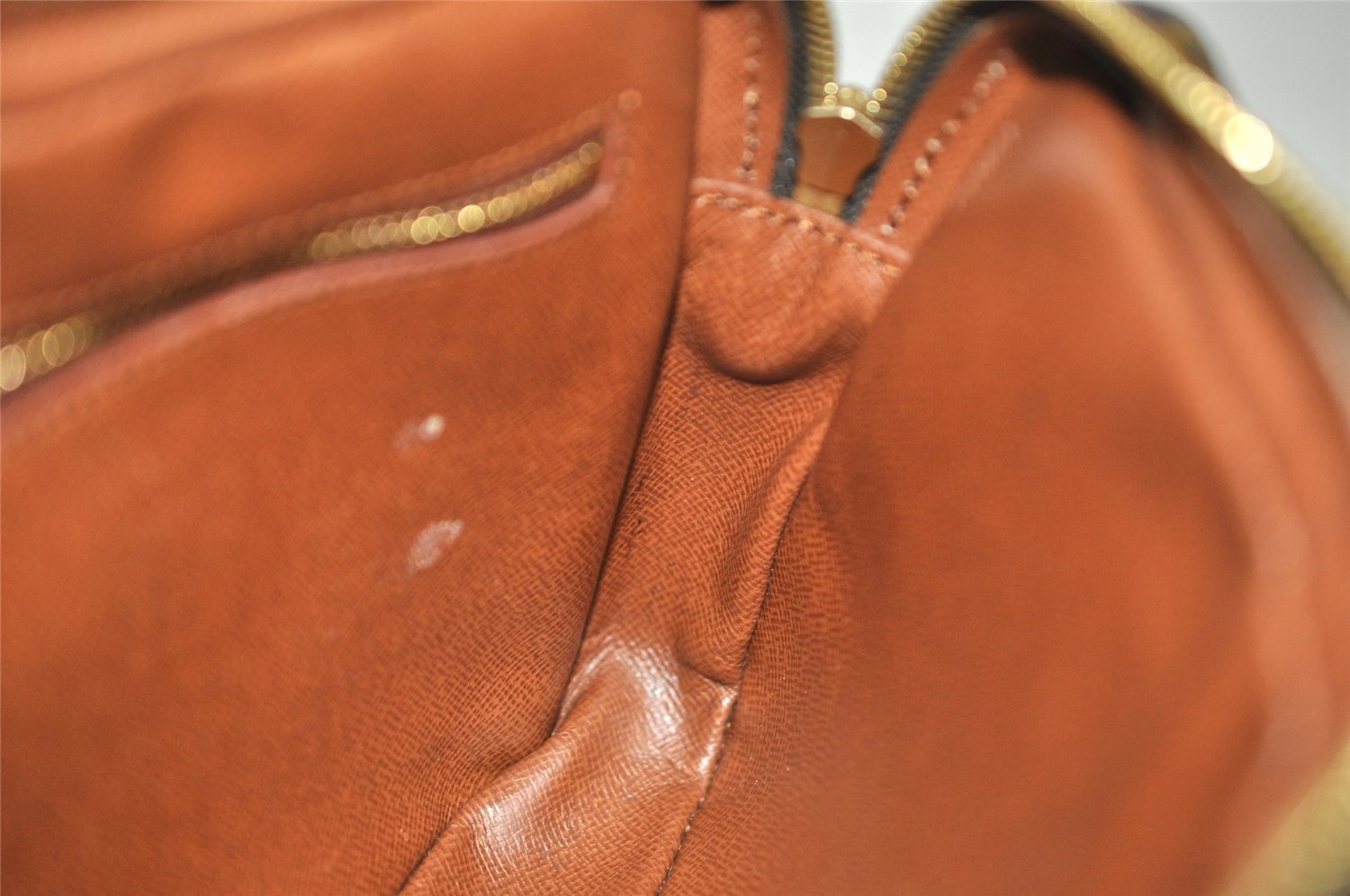 Authentic Louis Vuitton Monogram Marly Dragonne GM M51825 Clutch Hand Bag 8317I