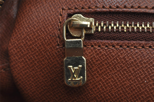 Authentic Louis Vuitton Monogram Marly Dragonne GM M51825 Clutch Hand Bag 8317I