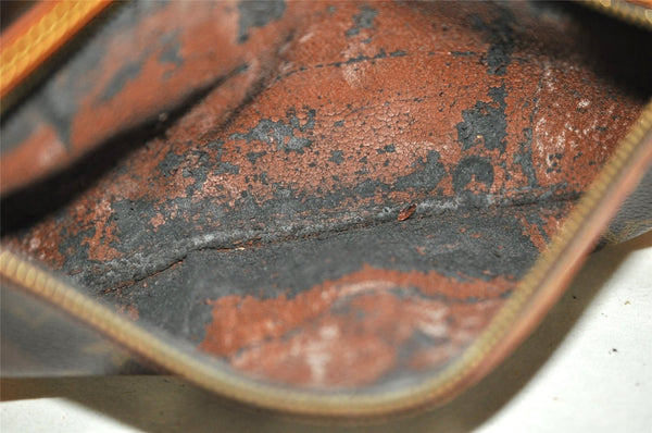 Authentic Louis Vuitton Monogram Marly Dragonne GM M51825 Clutch Hand Bag 8317I