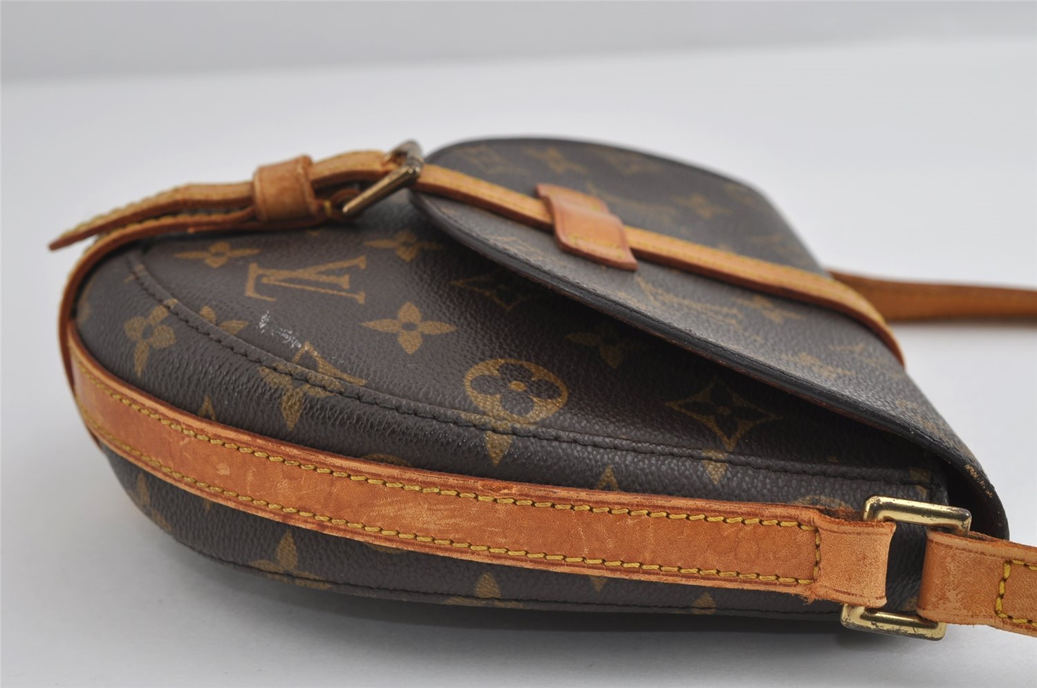 Authentic Louis Vuitton Monogram Chantilly PM Shoulder Cross Bag M51234 LV 8318I