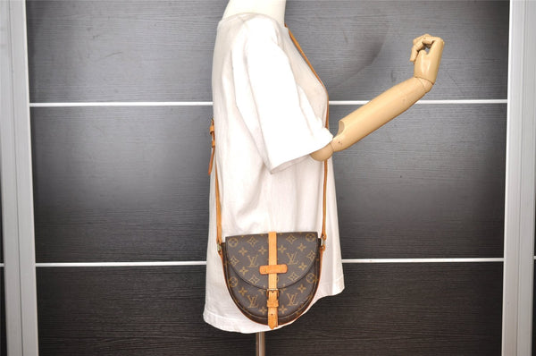 Authentic Louis Vuitton Monogram Chantilly PM Shoulder Cross Bag M51234 LV 8318I