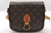 Authentic Louis Vuitton Monogram Saint Cloud MM M51243 Shoulder Cross Bag 8319I