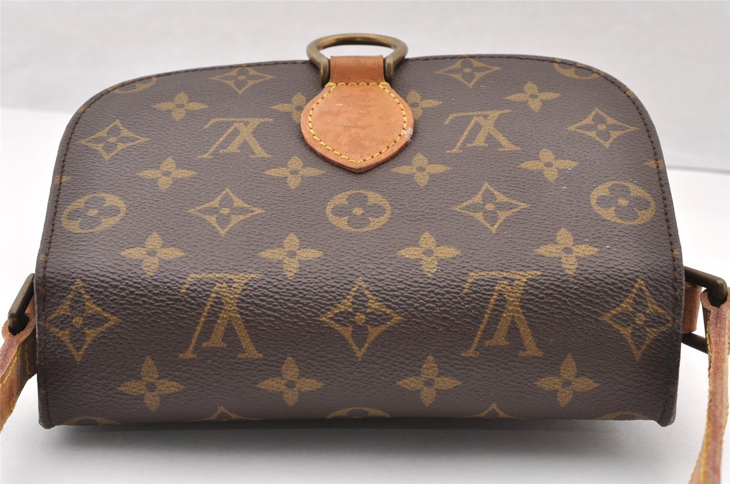 Authentic Louis Vuitton Monogram Saint Cloud MM M51243 Shoulder Cross Bag 8319I