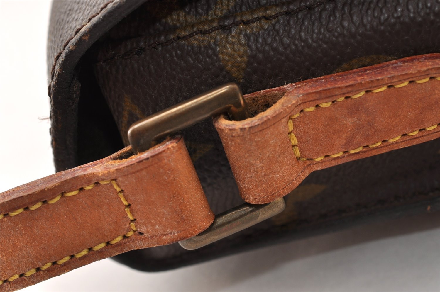 Authentic Louis Vuitton Monogram Saint Cloud MM M51243 Shoulder Cross Bag 8319I