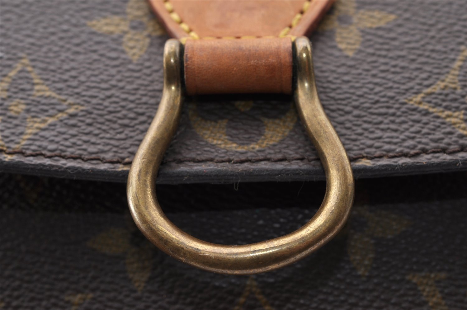 Authentic Louis Vuitton Monogram Saint Cloud MM M51243 Shoulder Cross Bag 8319I