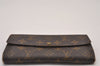 Authentic Louis Vuitton Monogram Portefeuille Sarah Purse Wallet M61734 LV 8321I