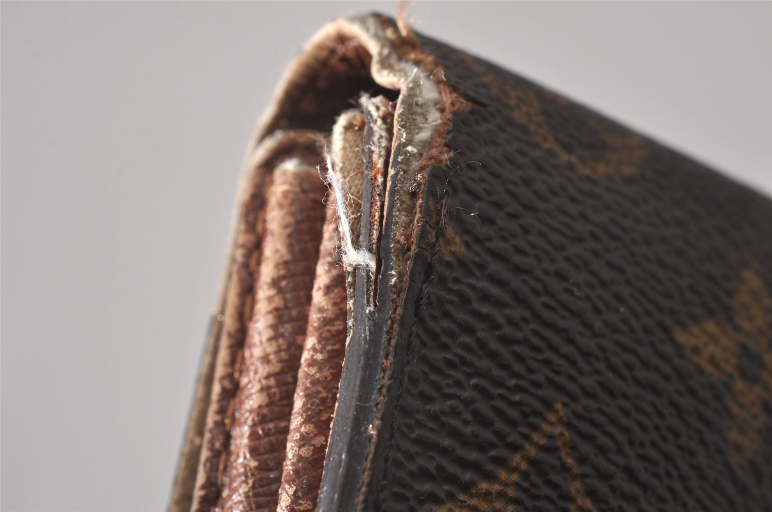 Authentic Louis Vuitton Monogram Portefeuille Sarah Purse Wallet M61734 LV 8321I