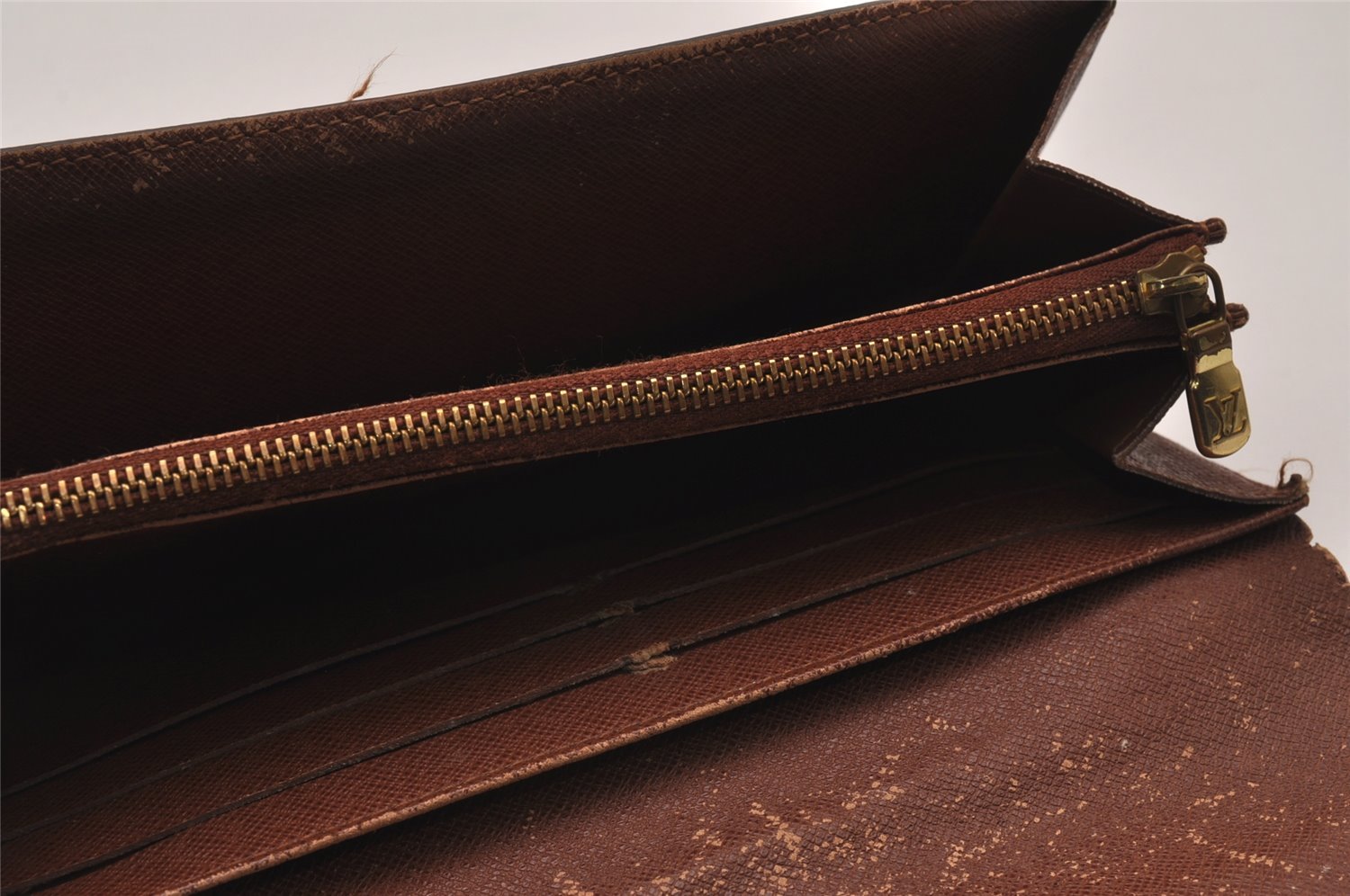 Authentic Louis Vuitton Monogram Portefeuille Sarah Purse Wallet M61734 LV 8321I