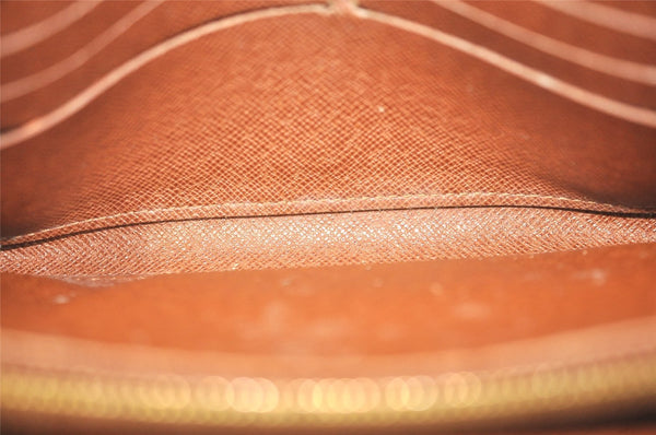 Authentic Louis Vuitton Monogram Portefeuille Sarah Purse Wallet M61734 LV 8321I