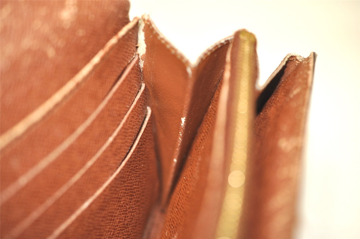 Authentic Louis Vuitton Monogram Portefeuille Sarah Purse Wallet M61734 LV 8321I