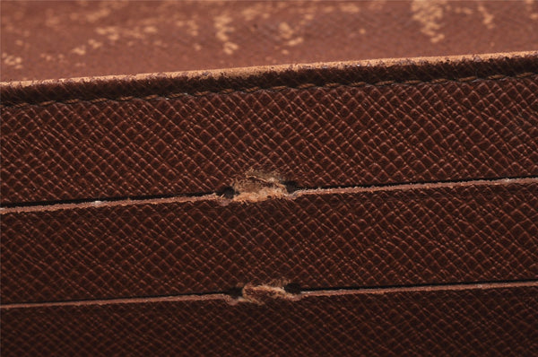 Authentic Louis Vuitton Monogram Portefeuille Sarah Purse Wallet M61734 LV 8321I