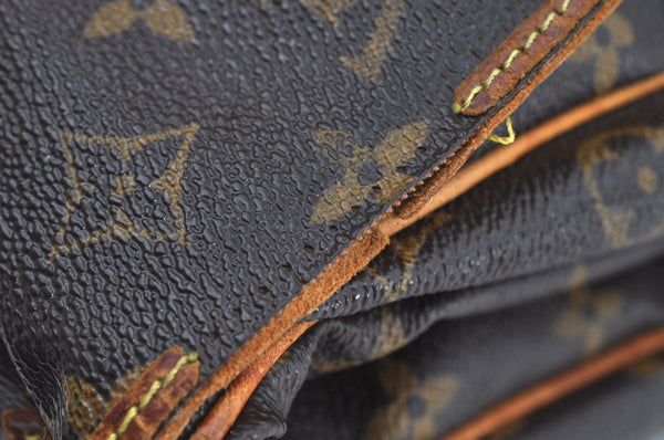 Authentic Louis Vuitton Monogram Saumur 30 Shoulder Cross Bag M42256 LV 8322H