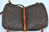 Authentic Louis Vuitton Monogram Saumur 30 Shoulder Cross Bag M42256 LV 8322H
